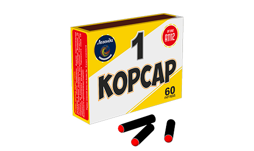  Петарды Корсар 1 в пленке  в Обнинске
